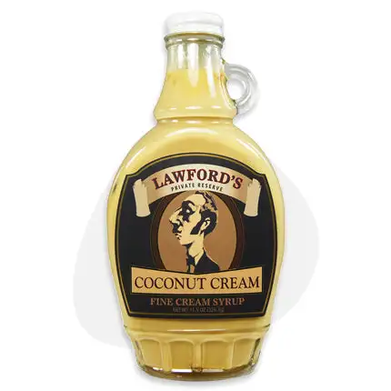 Lawford's Private Reserve Gourmet Coconut Cream Pancake Syrup