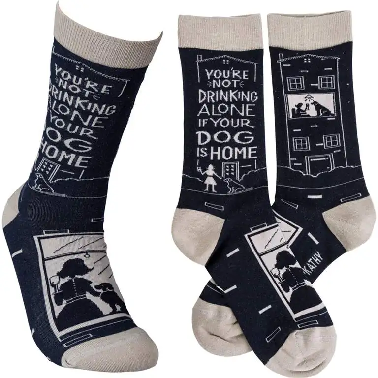 Primatives by Kathy - Socks - Dog is Home