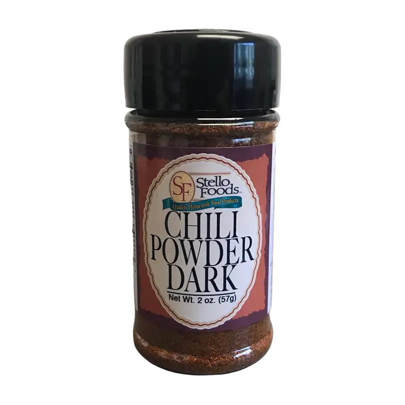 Stello Foods Spices - Chili Powder - Dark 2.0 oz