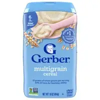 Gerber, Cereal, Multigrain, Sitter 2nd Foods