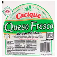 Cacique, Cheese, Queso Fresco, Part Skim Milk