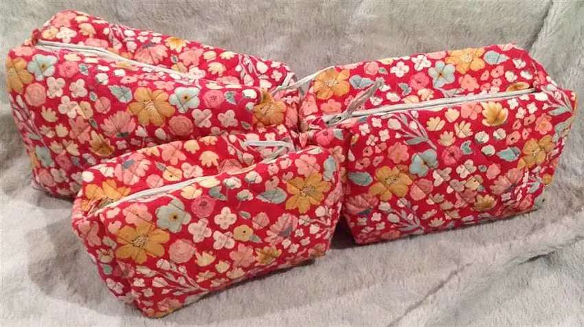Cosmetic Bag, Set of 3 - Esme