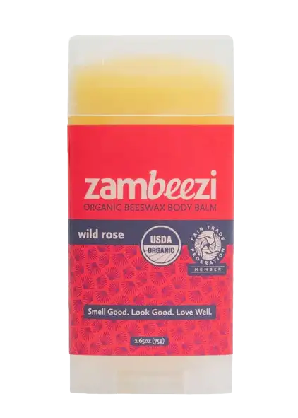 Zambeezi Wild Rose Body Balm - 2.65 OZ 5 Pack