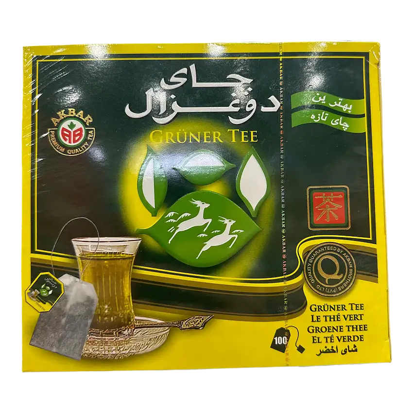 Akbar Green Tea, 100 ct