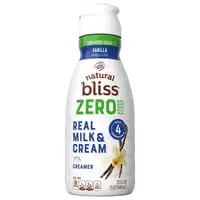 Natural Bliss, Creamer, Vanilla, Zero Added Sugar