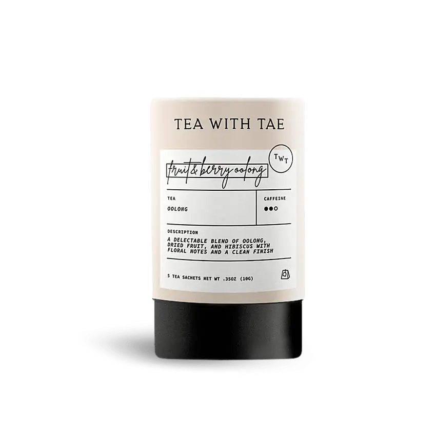 Fruit & Berry Oolong Mini Tea Tube (5 tea bags)