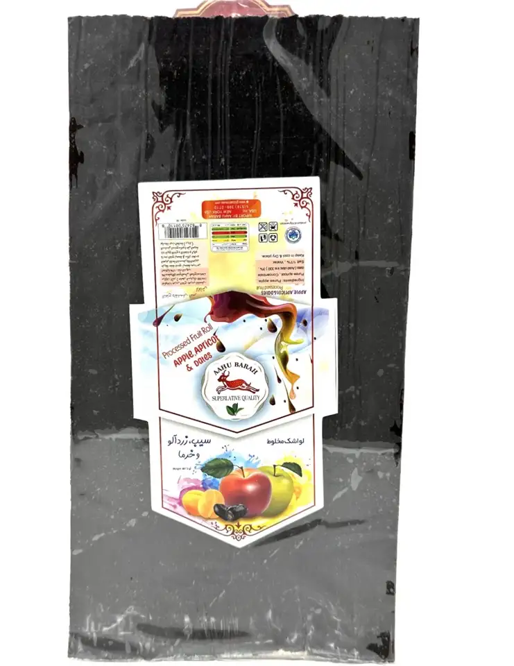 Lavashak Sheet Apple, Apricot & Date Fruit Roll