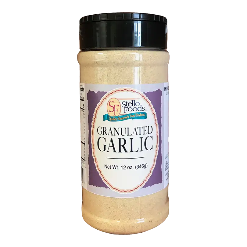 Stello Foods Spices - Garlic - Granulated 12 oz
