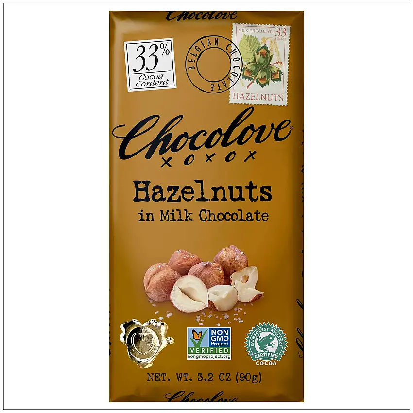 Hazelnuts in Milk Chocolate