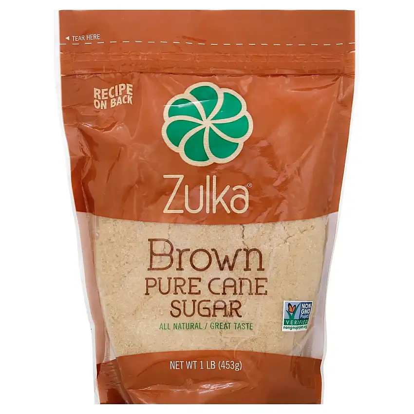Zulka Brown Pure Cane Sugar, 1lb