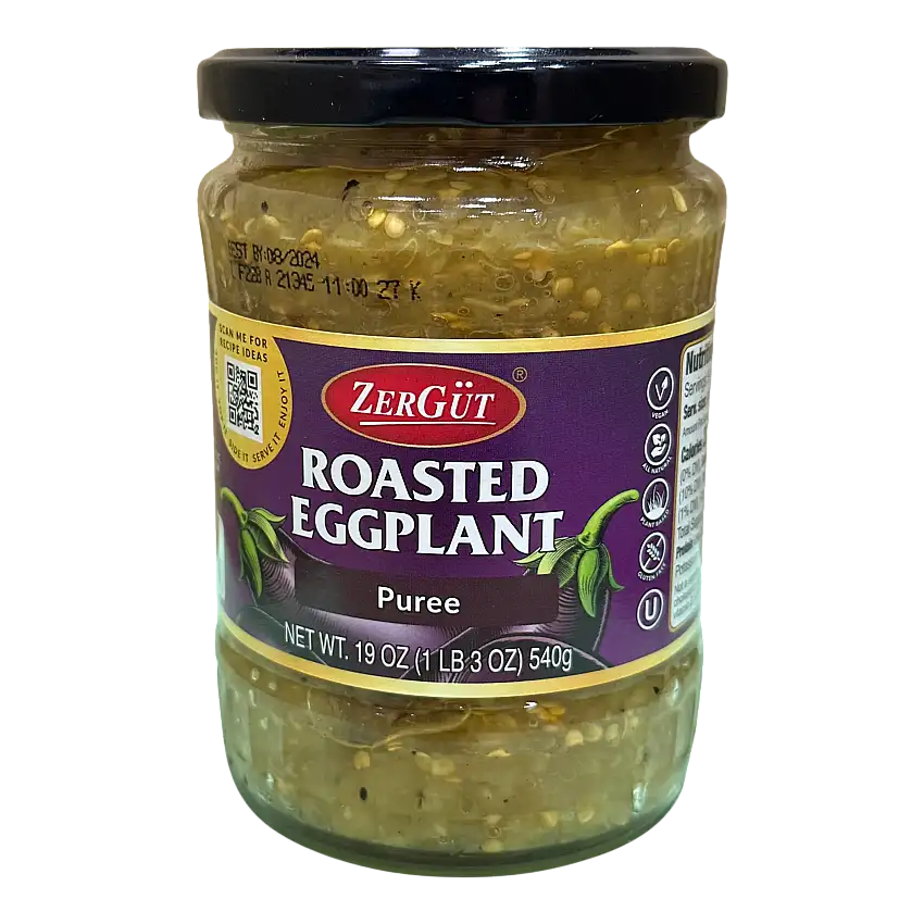 Zergut Roasted Eggplant Puree, 19 oz