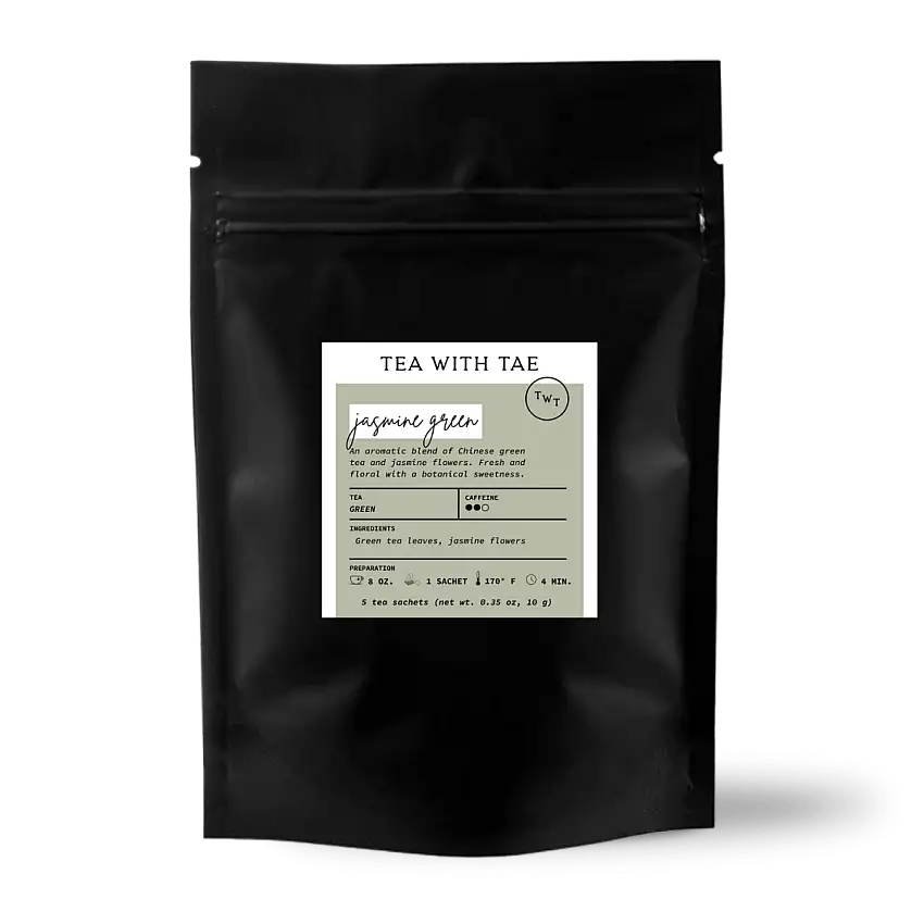 Jasmine Green Tea 5ct. Pouch