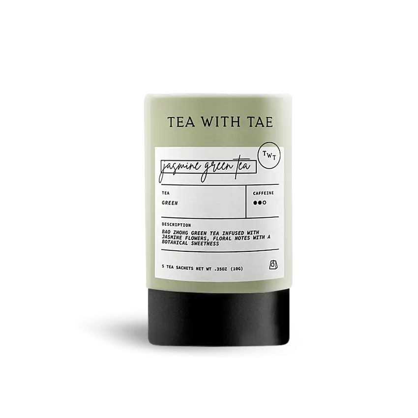 Jasmine Green Tea Mini Tea Tube (5 tea bags)