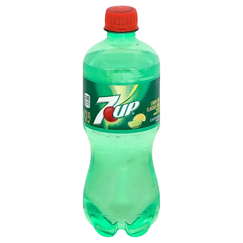 7-Up Naturally Flavored Soda, 20 fl oz