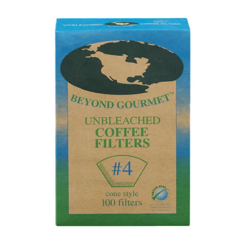 Beyond Gourmet #4 Unbleached Coffee Filter