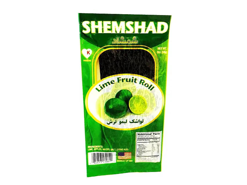 Lime Fruit Roll (Lavashak e Limoo Torsh)