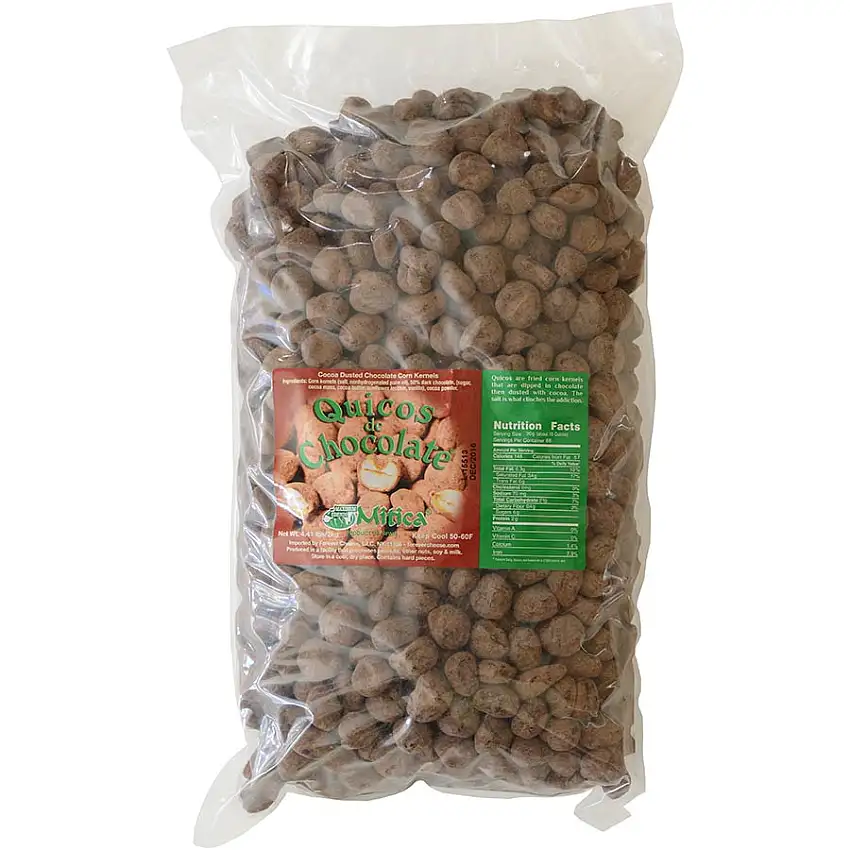 Quicos de Chocolate - Chocolate Covered Corn Kernels