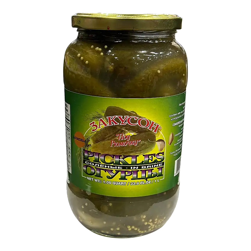 3Akycoh Pickles In Brine, 33.8 fl oz