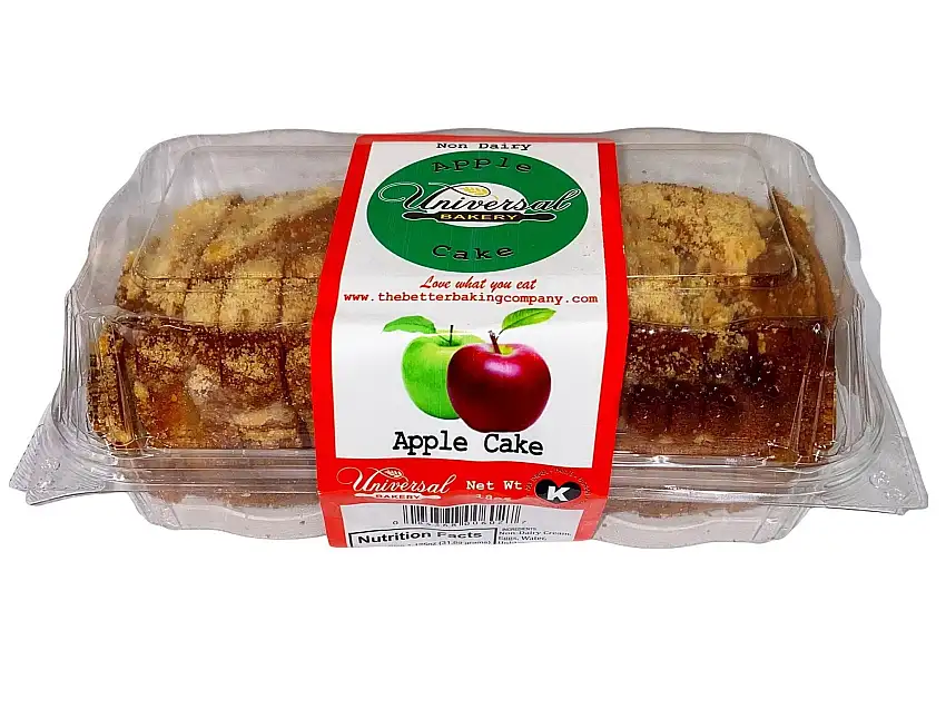 Non-Dairy Apple Sliced Cake - Non-Dairy (Cake E Sib)