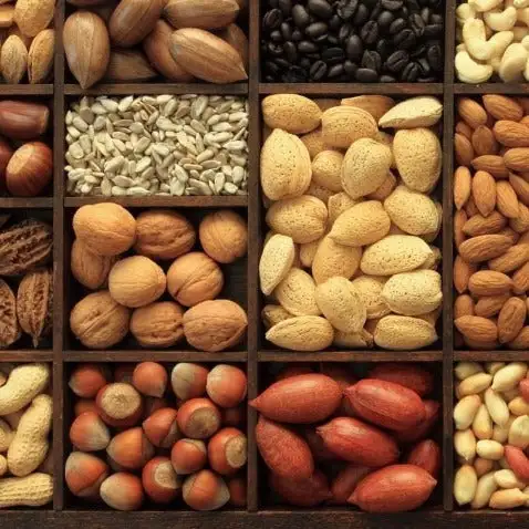 Nut Sampler- 1 1/2 lb of Assorted Nuts