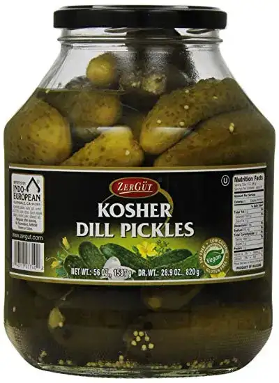 ZerGut Kosher Dill Pickles, 56 oz