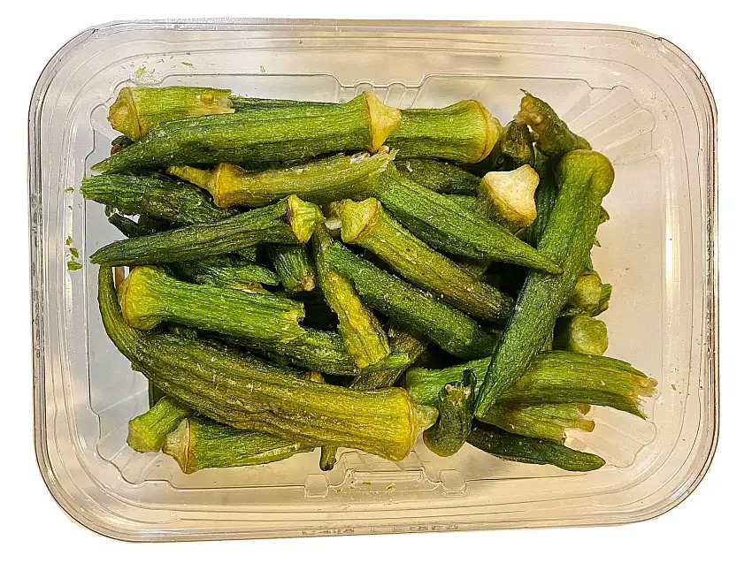 Okra Chips (Bamieh, Bamiyeh)