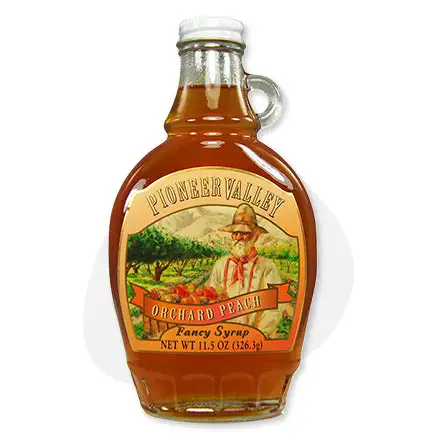 Pioneer Valley Gourmet Orchard Peach Syrup