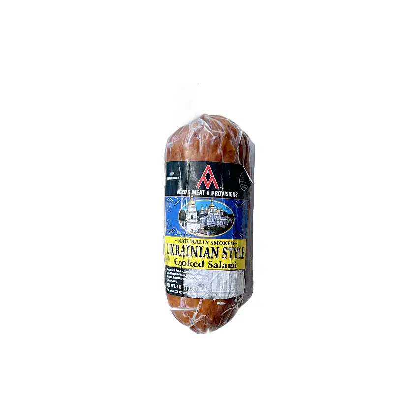 Alex's Meat Ukrainian Salami Chunk ea