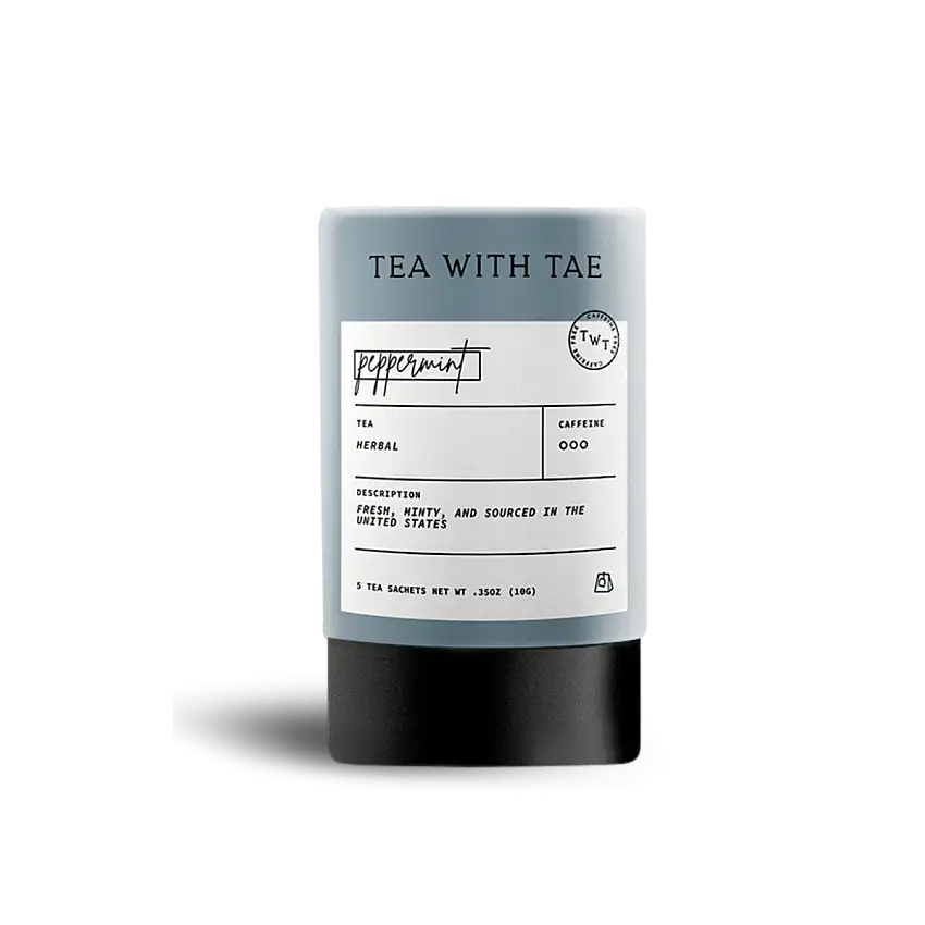 Peppermint Mini Tea Tube (5 tea bags)