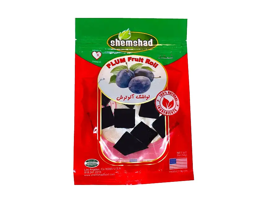 Plum Fruit Roll (Lavashak e Aloo, Alu)