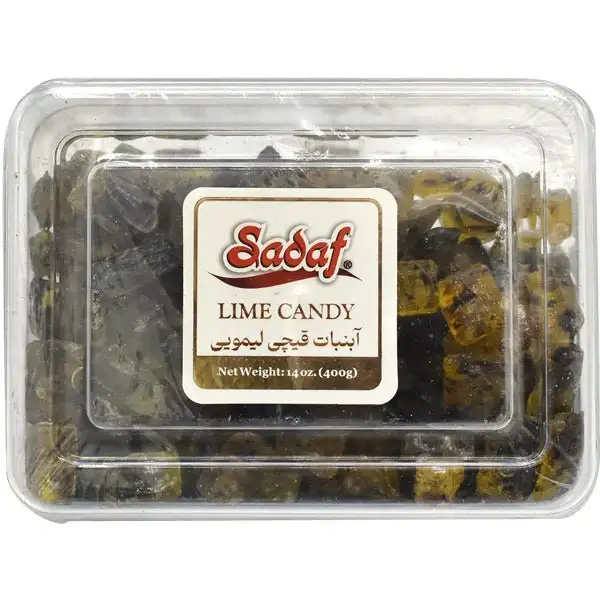 Sadaf Lime Candy | Abnabat Ghaichi Lime 14 oz