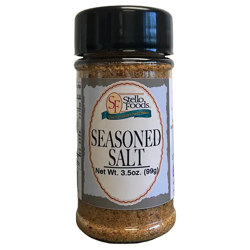 Stello Foods Spices - Salt - Seasoned 3.5 oz
