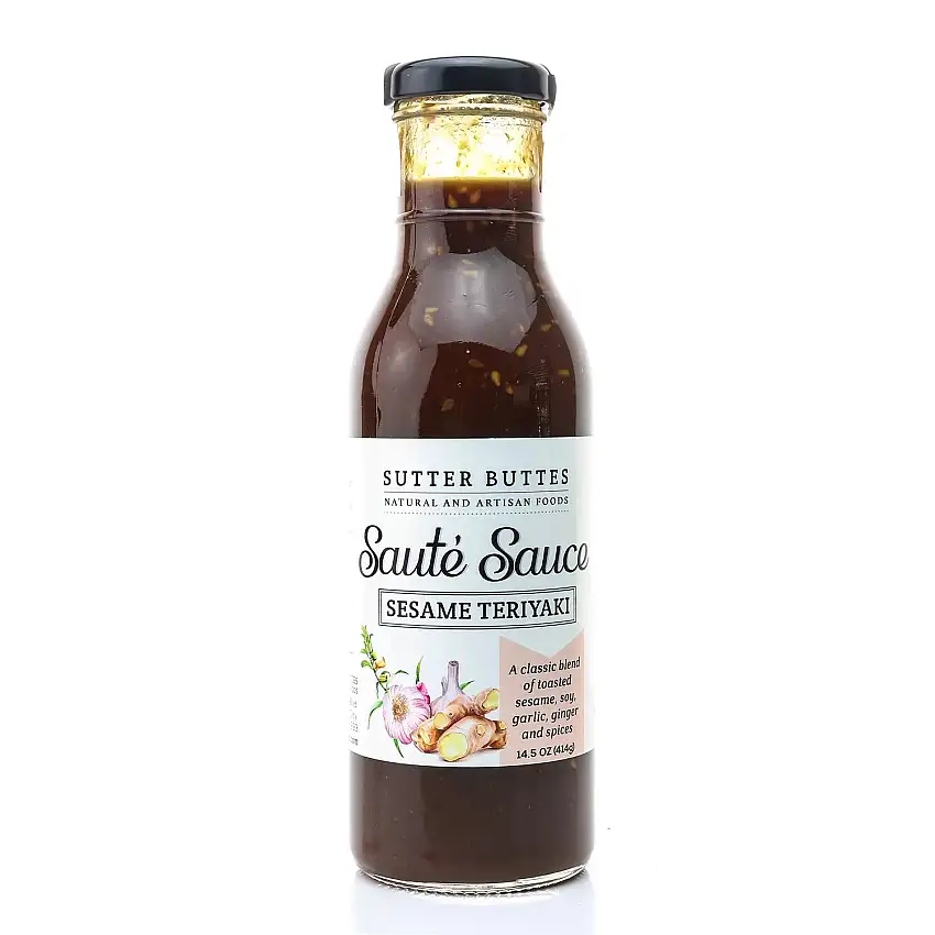 Semsame Teriyaki Saute Sauce by Sutter Buttes Olive Oil Co. 4.5oz