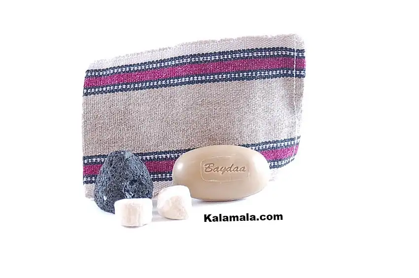 Persian Beauty Set (Sefidab, Kisseh, Stone)