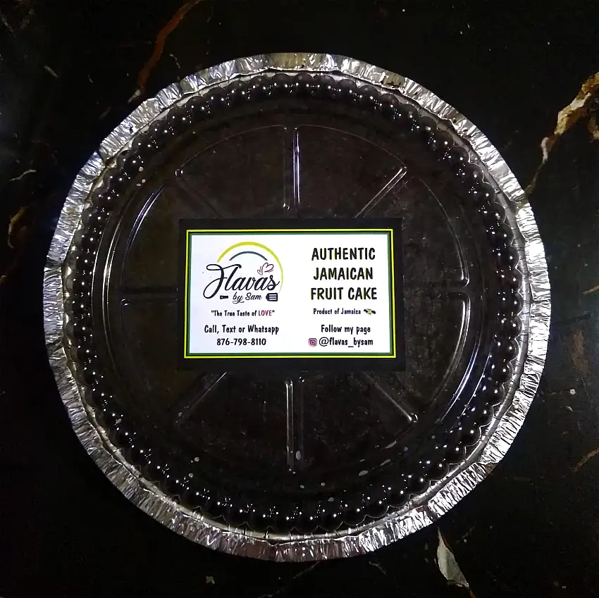 Small Authentic Jamaican fruit cake ( flavas by Sam)