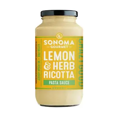 Sonoma Gourmet Lemon & Herb Ricotta Pasta Sauce 24.5oz
