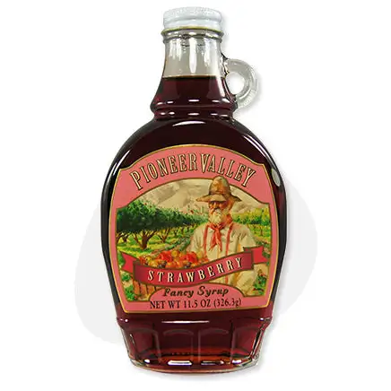 Pioneer Valley Gourmet Strawberry Pancake Syrup