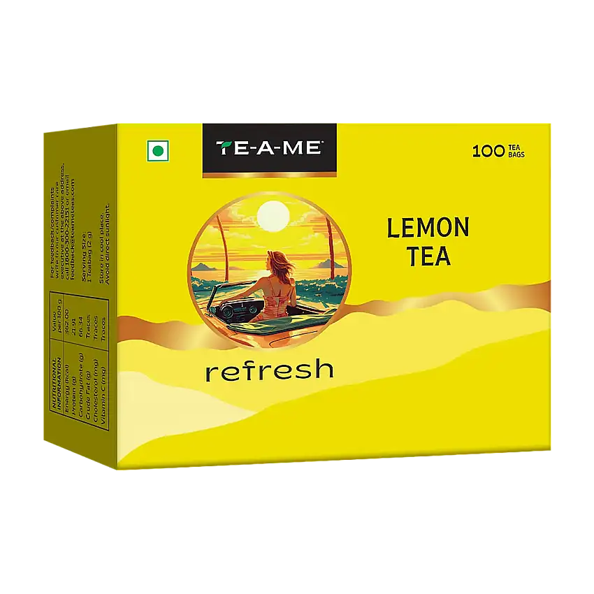 Black Lemon Tea 100 teabags