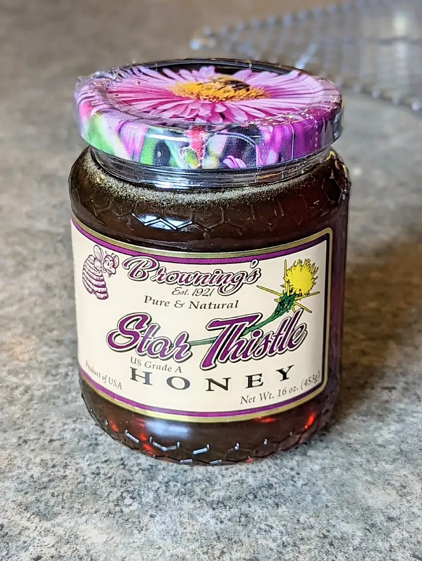 Browning's Star Thistle Honey 16 oz