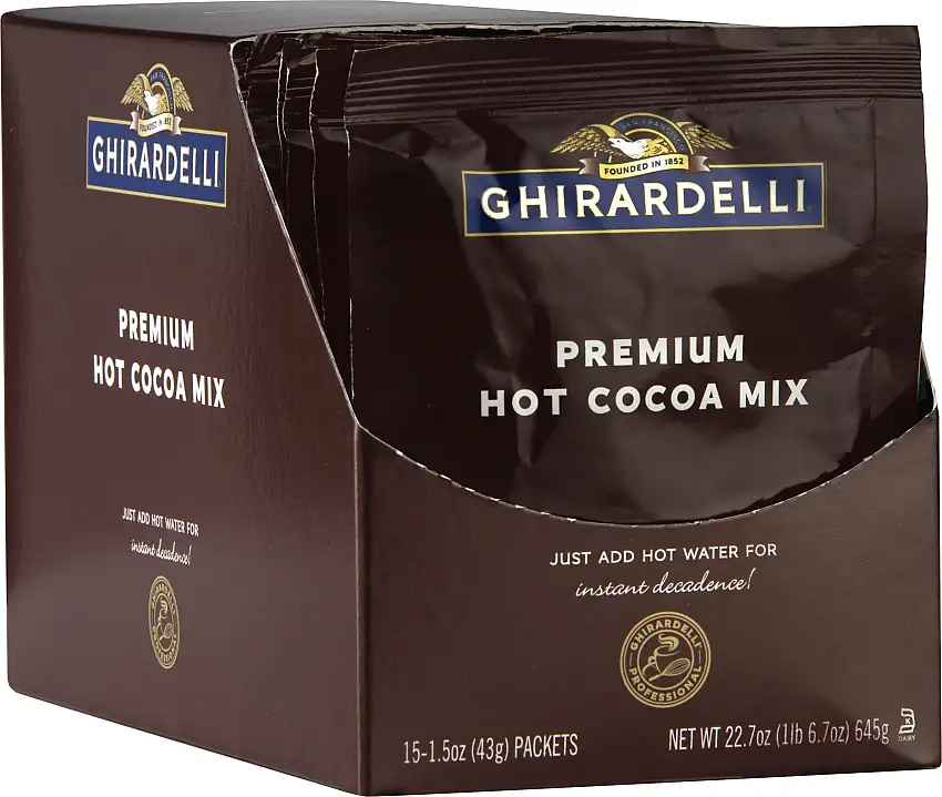 Ghirardelli Premium Hot Cocoa Mix 1.5oz Packets