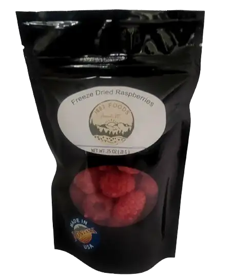 1883 Foods Freeze Dried Raspberries - 0.75 OZ 18 Pack